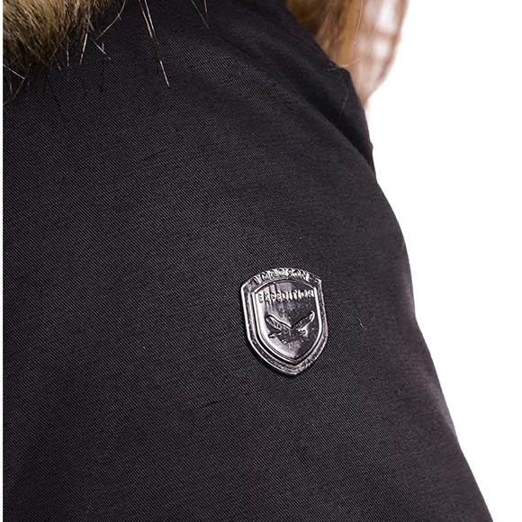 1 Madison Water Resistant Parka with Faux Fur Hood - Picture 4 of 4